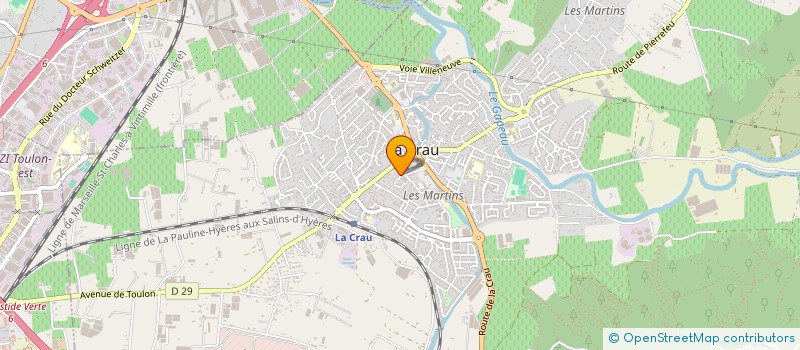 localisation de l'entreprise MADAME JEANNE-MARIE CLASQUIN  BRIGNOLES