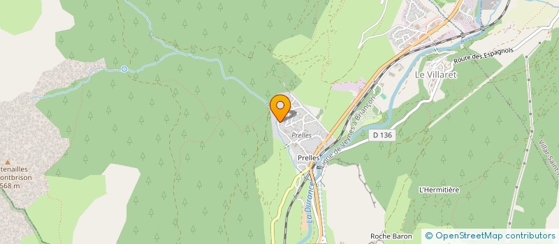 localisation de l'entreprise MADAME JEANNE-MARIE CORBON  SAINT MARTIN DE QUEYRIERES