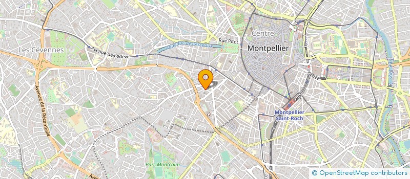 localisation de l'entreprise MADAME JEANNE-MARIE DAVATCHI à MONTPELLIER