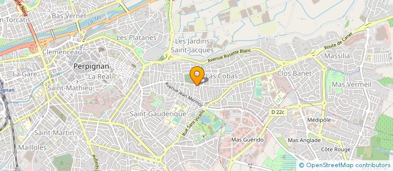 localisation de l'entreprise MADAME JEANNE-MARIE DELBARRE à PERPIGNAN
