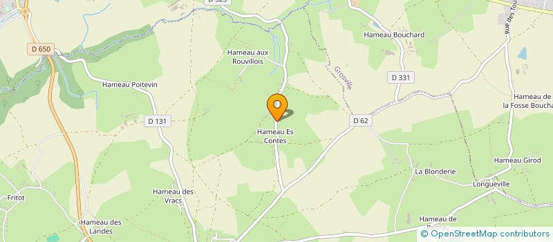 localisation de l'entreprise MADAME JEANNE-MARIE LEROY  SAINT-GERMAIN-LE-GAILLARD