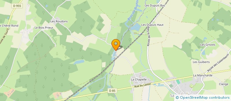 localisation de l'entreprise MADAME JEANNE MARIE PARENT  MOUTIERS-EN-PUISAYE