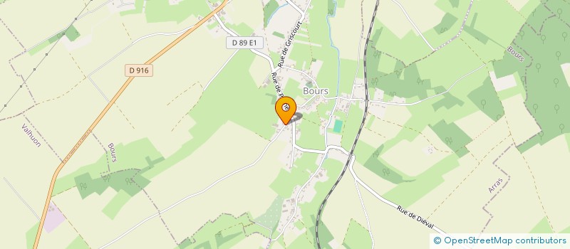 localisation de l'entreprise MADAME JEANNE-MARIE PATTYN  BOURS