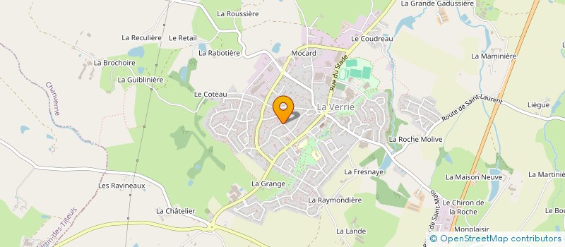 localisation de l'entreprise MADAME JEANNE-MARIE VILLENEUVE  CHANVERRIE