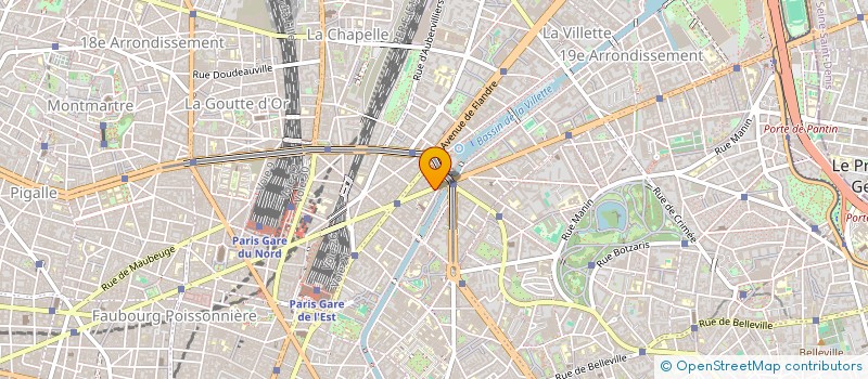 localisation de l'entreprise MADAME JEANNE MARQUZE à PARIS