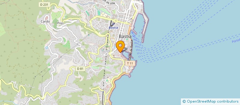 localisation de l'entreprise MADAME JEANNE MARSILI à BASTIA