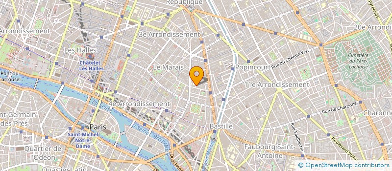 localisation de l'entreprise MADAME JEANNE MARTIN  PARIS