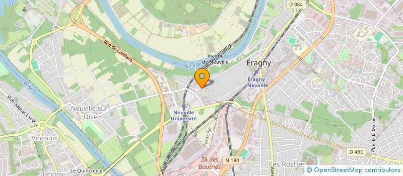 localisation de l'entreprise MADAME JEANNE MARTINELLI à ERAGNY