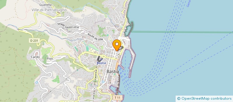 localisation de l'entreprise MADAME JEANNE MARTINI à BASTIA