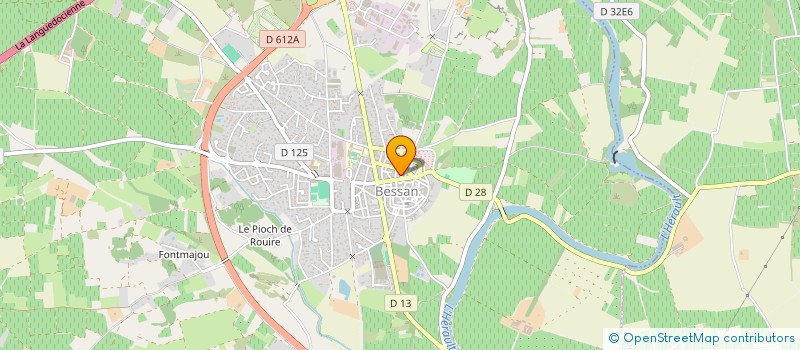 localisation de l'entreprise MADAME JEANNE MASSICOT  BESSAN