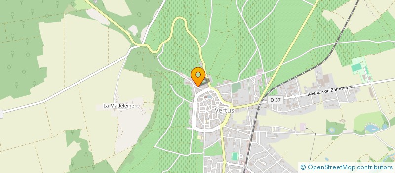 localisation de l'entreprise MADAME JEANNE MATHIEU  BLANCS-COTEAUX