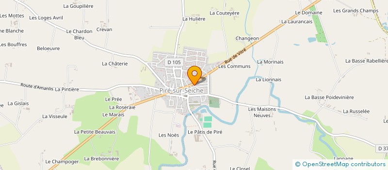 localisation de l'entreprise MADAME JEANNE MELLIER  PIRE-CHANCE