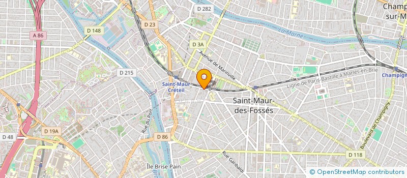 localisation de l'entreprise MADAME JEANNE MESLAIT à SAINT-MAUR-DES-FOSSES