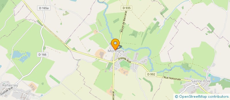 localisation de l'entreprise MADAME JEANNE MICHEL à MONTIGNY