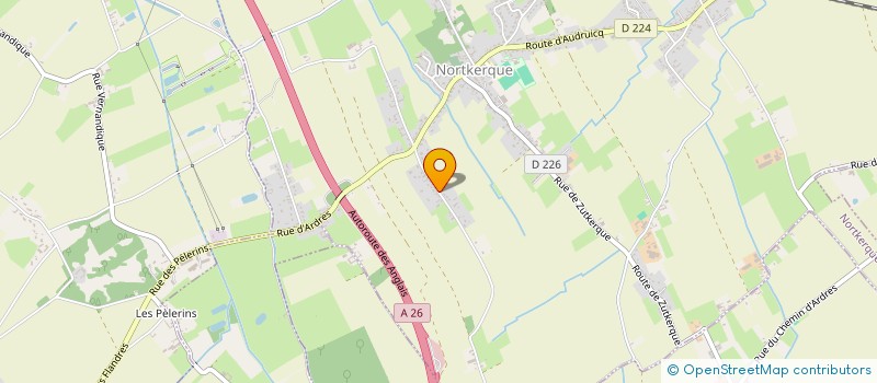 localisation de l'entreprise MADAME JEANNE MIEZE  NORTKERQUE