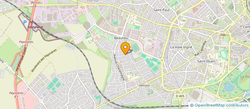 localisation de l'entreprise MADAME JEANNE MIGNOT à CAEN