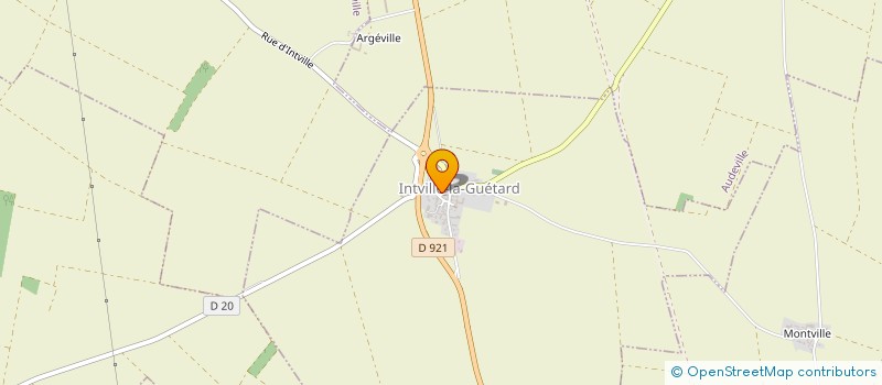 localisation de l'entreprise MADAME JEANNE MINIER  INTVILLE-LA-GUETARD