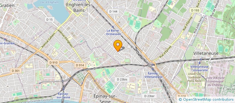 localisation de l'entreprise MADAME JEANNE MOQUET  DEUIL-LA-BARRE