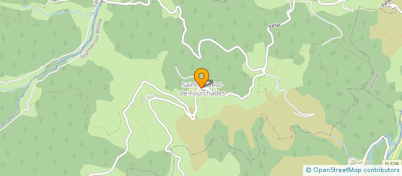 localisation de l'entreprise MADAME JEANNE MOREL  LE CHEYLARD