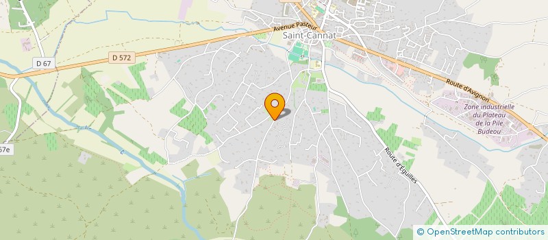 localisation de l'entreprise MADAME JEANNE MOUTIN  SAINT-CANNAT