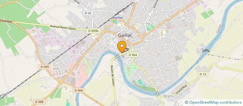 localisation de l'entreprise MADAME JEANNE MUFFATTO  GAILLAC