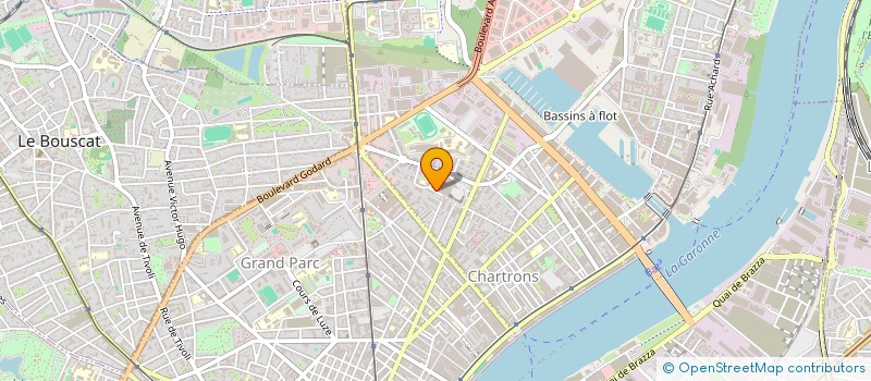 localisation de l'entreprise MADAME JEANNE N LABA SITA  BORDEAUX