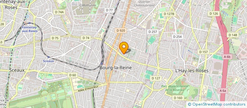 localisation de l'entreprise MADAME JEANNE NEGRET à BOURG-LA-REINE