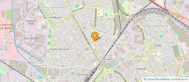 localisation de l'entreprise MADAME JEANNE NEISS  VERFEUIL