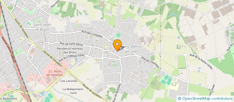 localisation de l'entreprise MADAME JEANNE NGO BILONGO à SAINT-DENIS-EN-VAL