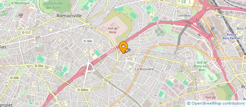 localisation de l'entreprise MADAME JEANNE NGO BOKMAM à ROMAINVILLE
