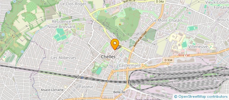 localisation de l'entreprise MADAME JEANNE NGUYEN VAN NGHI  CHELLES