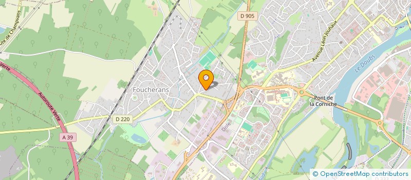 localisation de l'entreprise MADAME JEANNE NICOLETTI  FOUCHERANS