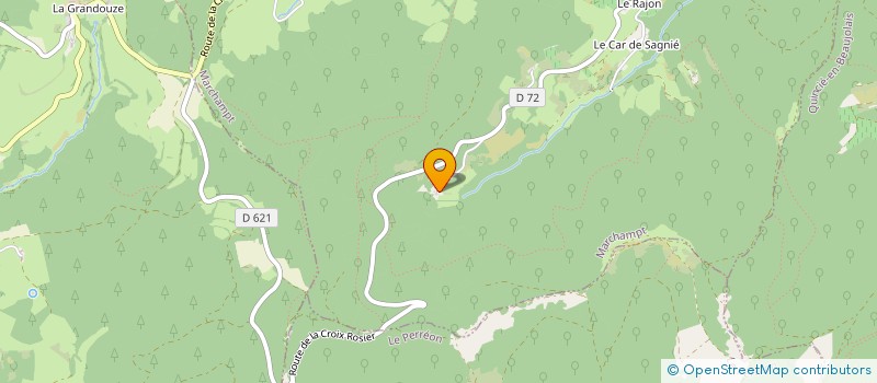 localisation de l'entreprise MADAME JEANNE NIGAY à MARCHAMPT