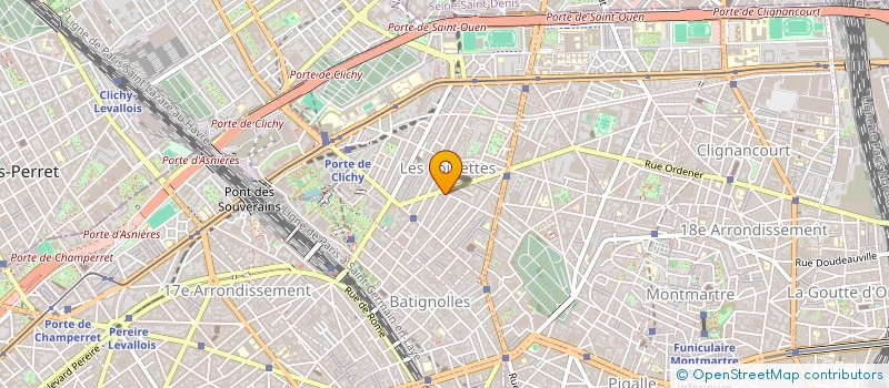 localisation de l'entreprise MADAME JEANNE NKOUKA  PARIS