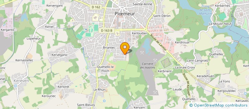 localisation de l'entreprise MADAME JEANNE NOEL-METAYER à PLOEMEUR