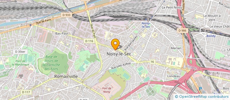localisation de l'entreprise MADAME JEANNE NOELINE RAVELOARISOA à NOISY-LE-SEC