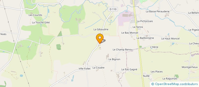 localisation de l'entreprise MADAME JEANNE OLIER  BAIS