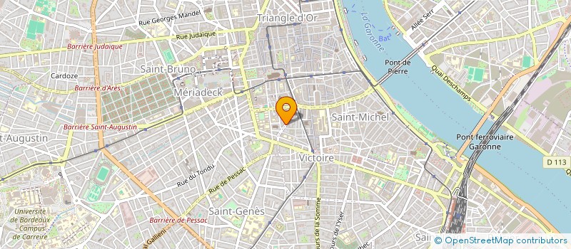 localisation de l'entreprise MADAME JEANNE OMNES  BORDEAUX