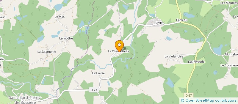 localisation de l'entreprise MADAME JEANNE PALOCHE à MARVAL
