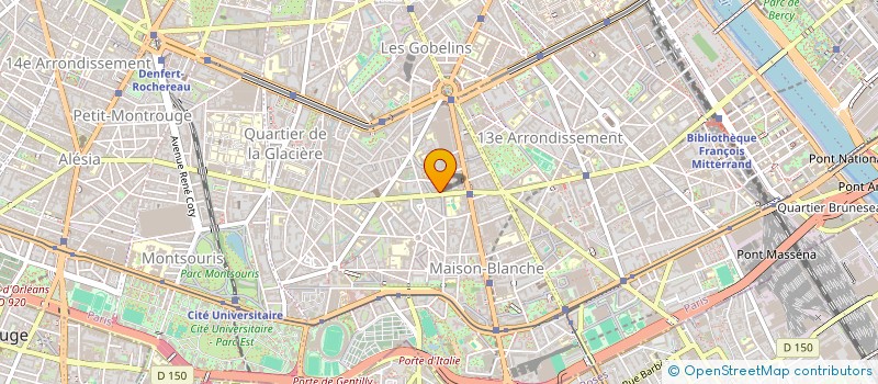 localisation de l'entreprise MADAME JEANNE PANNIER  PARIS