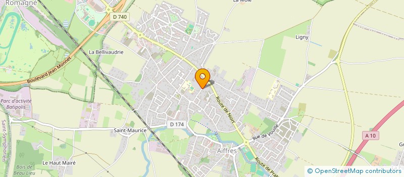 localisation de l'entreprise MADAME JEANNE PARMENTIER  AIFFRES