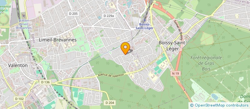 localisation de l'entreprise MADAME JEANNE PERDOM à LIMEIL-BREVANNES