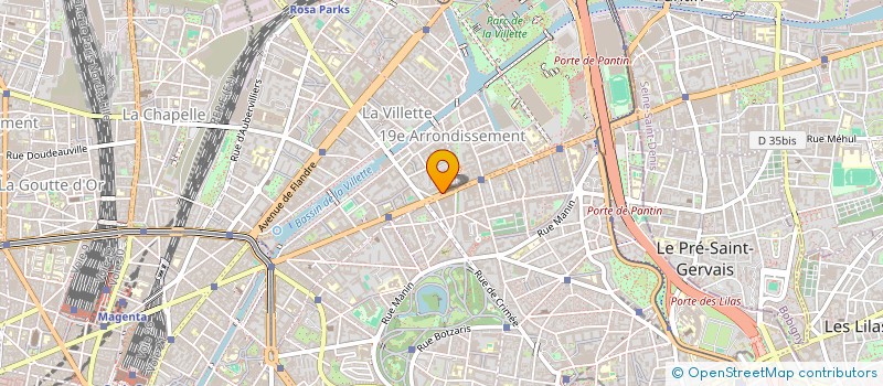 localisation de l'entreprise MADAME JEANNE PESLE  PARIS