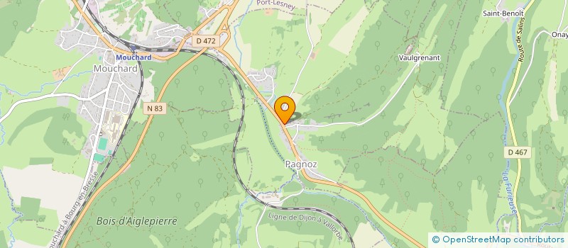 localisation de l'entreprise MADAME JEANNE PETING DE VAULGRENANT DE CUGNAC à PAGNOZ