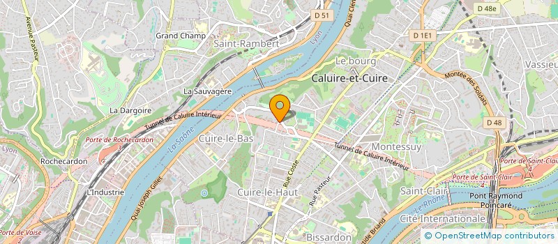 localisation de l'entreprise MADAME JEANNE PETIT à CALUIRE-ET-CUIRE