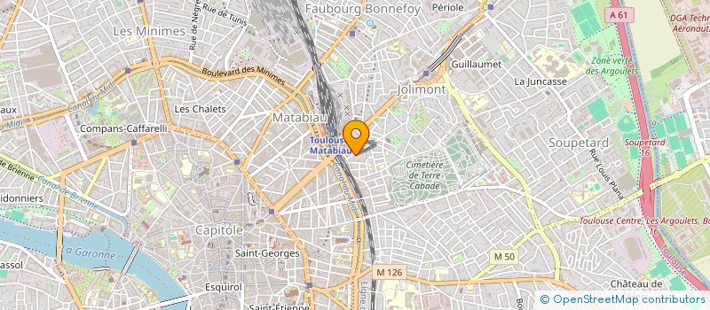 localisation de l'entreprise MADAME JEANNE PIEPRZOWNIK à TOULOUSE