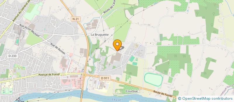 localisation de l'entreprise MADAME JEANNE PIGNOL  VILLENEUVE SUR LOT