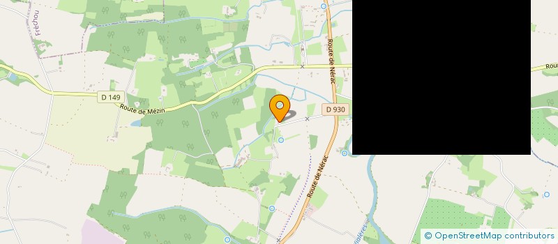 localisation de l'entreprise MADAME JEANNE PLAINDOUX  MONCRABEAU