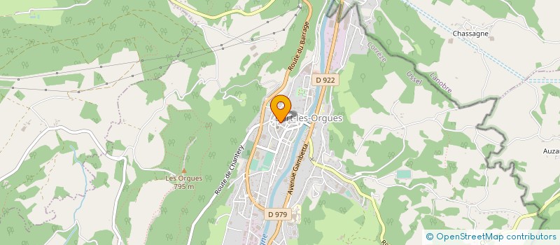 localisation de l'entreprise MADAME JEANNE POMMIER  BORT-LES-ORGUES