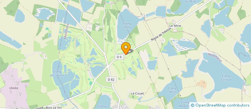 localisation de l'entreprise MADAME JEANNE PREVALET  AMBERIEUX-EN-DOMBES